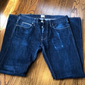 JCrew 484 raw selvedge denim - 31x32